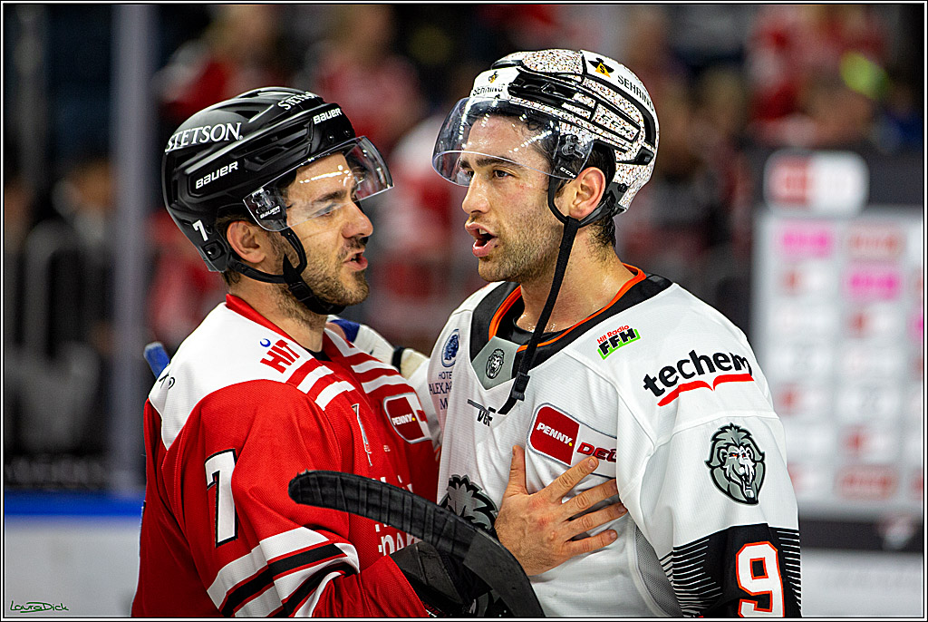 PENNY DEL; Koelner Haie- Loewen Frankfurt; Koeln, 01.12.2022